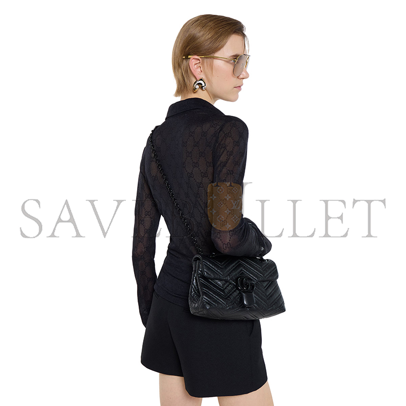 GUCCI GG MARMONT SMALL SHOULDER BAG 855371 (23*17*9cm)